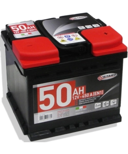BATTERIA AUTO 50AH 12V 450A POLO POSITIVO DESTRO CASETTA L1